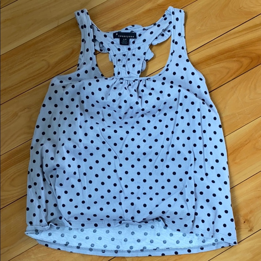Polka dot Tank Top